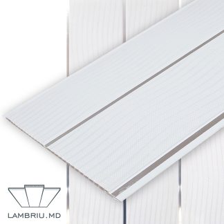 lambriu vagonca de plastic PVC G2 SILVER