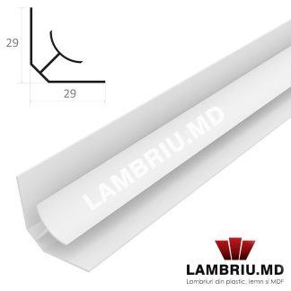 Cornier interior pentru lambriu pvc