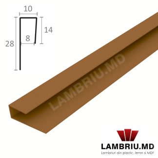 Profil terminatie lambriu PVC