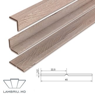 Profil MDF stejar latte