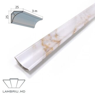Profil decorativ PVC D015