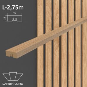 Lamele decorative 16x40 MDF Stejar Galitia