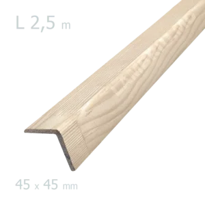 Cornier exterior lemn 45x45mm L-2,5m