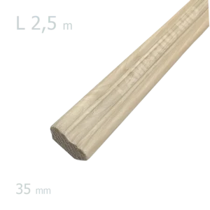 Plinta lemn 35mm L-2,5m