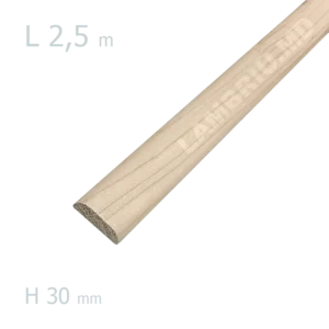 Plinta de conectare lemn H-30mm L-2,5m