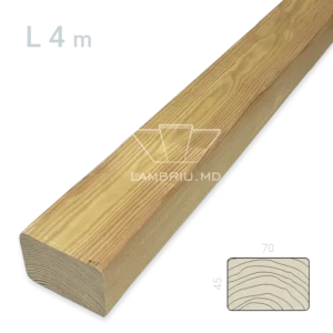 Leat din larice 45x70mm L-4m